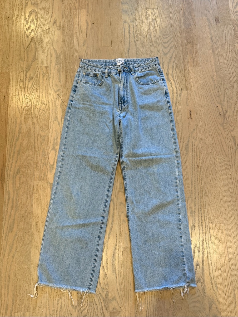 Light Blue Women’s Straight-Leg Jeans